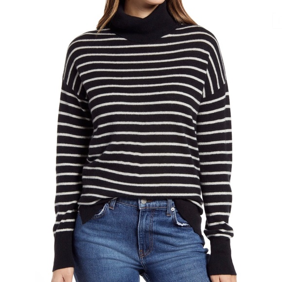 halogen turtleneck sweater